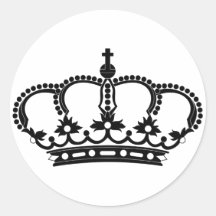 Royal Crown Prince King Stickers