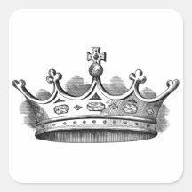 Royal Crown Sticker