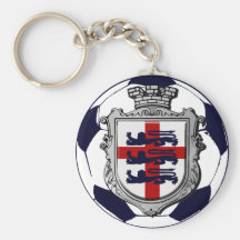 Royal England Soccer ball England flag gifts Keychain