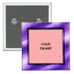 Royal Purple Photo Frame Button