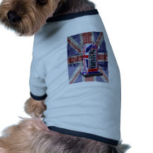 Royal telephone box pet shirt