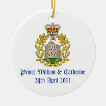 Royal Wedding Christmas Tree Ornament