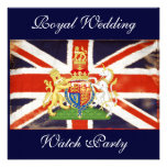 Royal Wedding Coat of Arms Watch Party Invitation