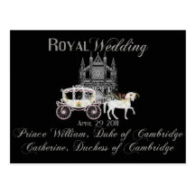 Royal Wedding Collectable Postcard