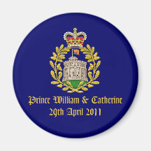 Royal Wedding Fridge Magnet