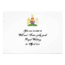Royal Wedding party invite invitations