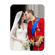 Royal Wedding Rectangular Magnets