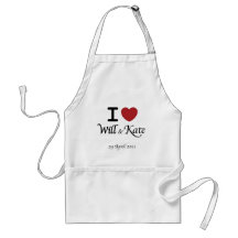 Royal Wedding William and Kate Collector's Apron