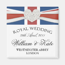 Royal Wedding - William & Kate Keepsake Magnet