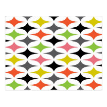 Royale Retro Design Postcard