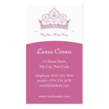 Royalty / Princess Business Cards
