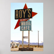 Roy's Motel Cafe Poster