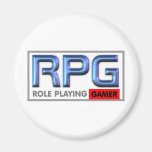 RPG Gamer Lifestyle Refrigerator Magnet