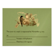 RSVP Cards-Require the 5 x 7 size Inivitations Custom Invitation