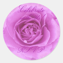 RSVP Rose Sticker