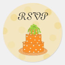 RSVP ROUND STICKERS
