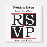 RSVP Wedding Magnet