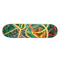Rubber bands Skateboard