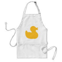 Rubber duck aprons