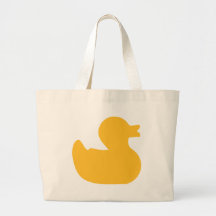 Rubber duck canvas bag