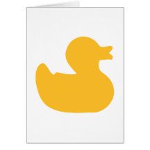 Rubber duck cards