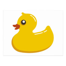Rubber Duck Post Card