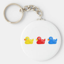 Rubber Ducks Keychain