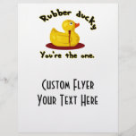 Rubber Ducky - You're The One - Bleeding Duck Full Colour Flyer