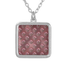 Ruby Metallic Diamonds Necklaces