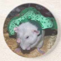 Ruby Shamrock Coaster