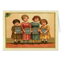 Rude Santa Claus Greeting Cards