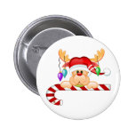 Rudolph Candy Cane Pins