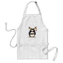 Rudolph penguin aprons