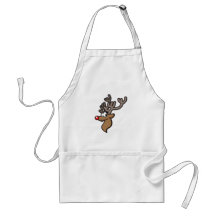 Rudolph Reindeer Apron