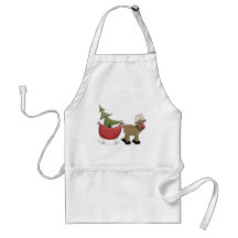 Rudolph Reindeer Apron