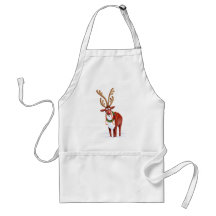 Rudolph Reindeer Apron
