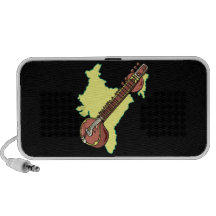 Rudra Vina India Stringed Instrument Mp3 Speakers