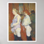 Rue des Moulins: The Medical Inspection, 1894 Print