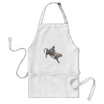 Rugged Bull Rider Aprons