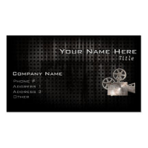 Rugged Movie Camera Business Card