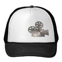 Rugged Movie Camera Trucker Hat