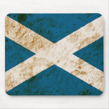 Rugged Scottish Flag Mousepad