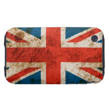 Rugged Union Jack Tough iPhone 3 Covers