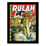 Rulah-Vintage Comic Book Postcard