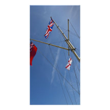Rule Britannia Customized Photo Card