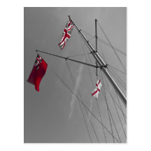 Rule Britannia Postcard
