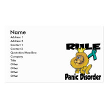 Rule Panic Disorder Business Card Templates