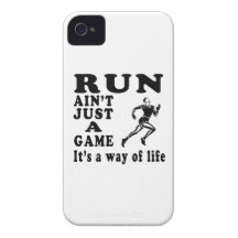 Run Ain't Just A Game It's A Way Of Life iPhone 4 Case-Mate Case