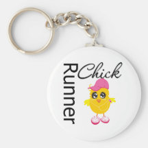 Runner Chick Keychains