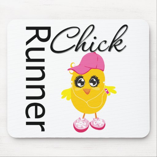 Runner Chick Mousepad